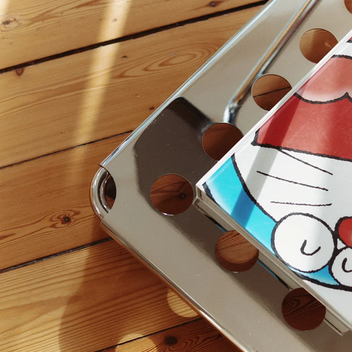 Pedestal - Disco Support TV, 40 - 70 pouces, chromé