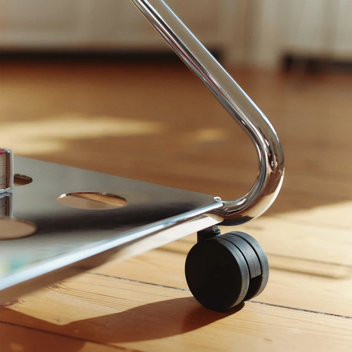 Pedestal - Disco Support TV, 40 - 70 pouces, chromé