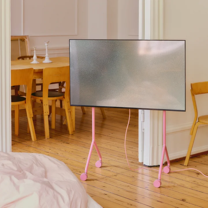 Pedestal - Moon Light Support TV, 32 - 44 pouces, bubble gum