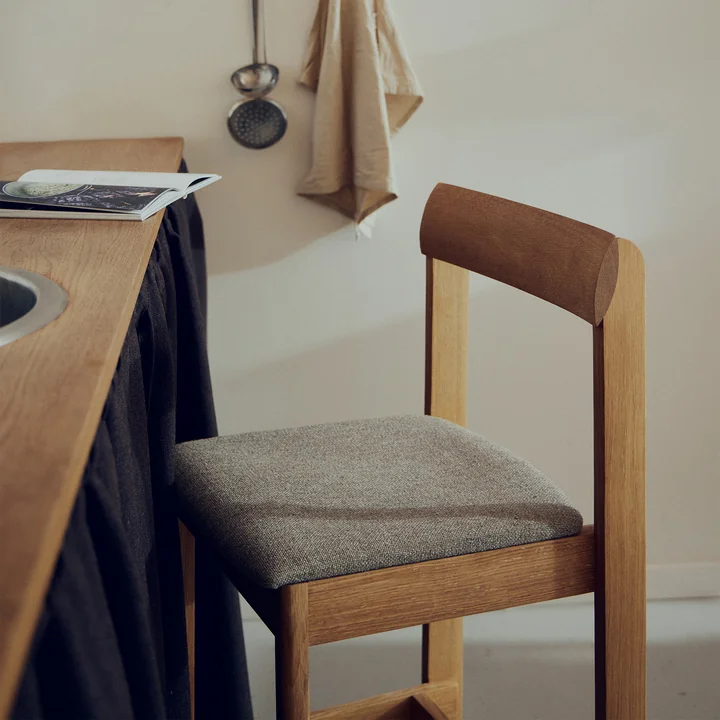 Form & Refine - Blueprint Tabouret de bar, chêne huilé (Hallingdal)