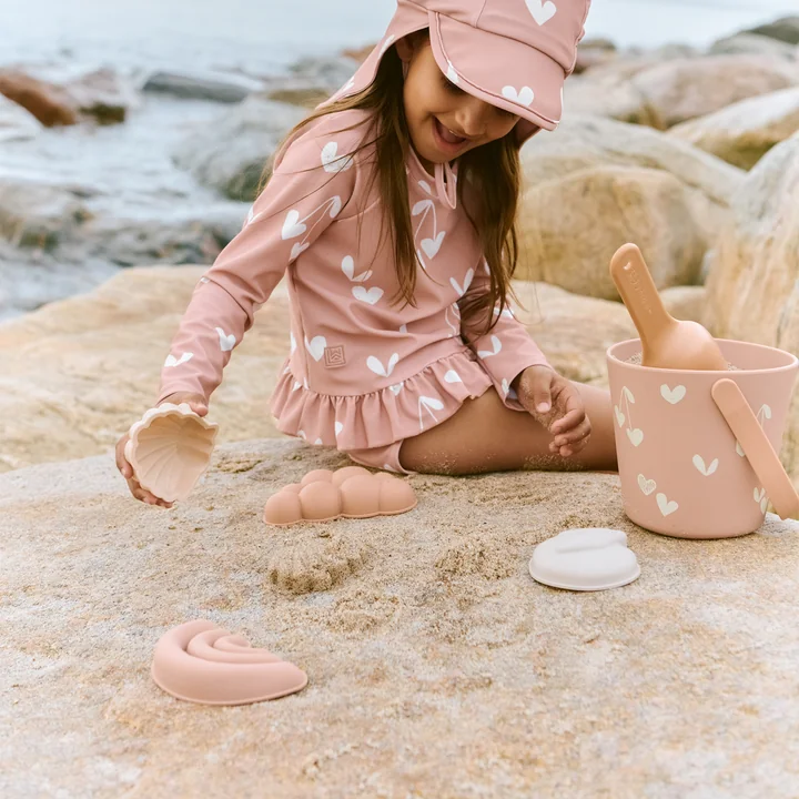 LIEWOOD - Gilma set de plage, Sweethearts, pale tuscuny (6 pièces)