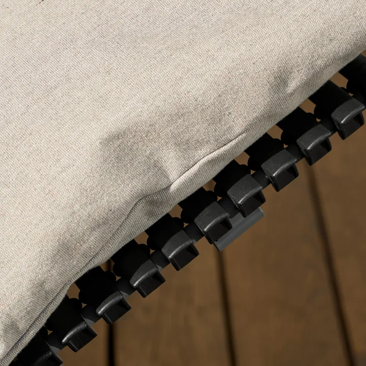 HOUE - CLICK Housse d'assise pour chaise longue réglable, ash