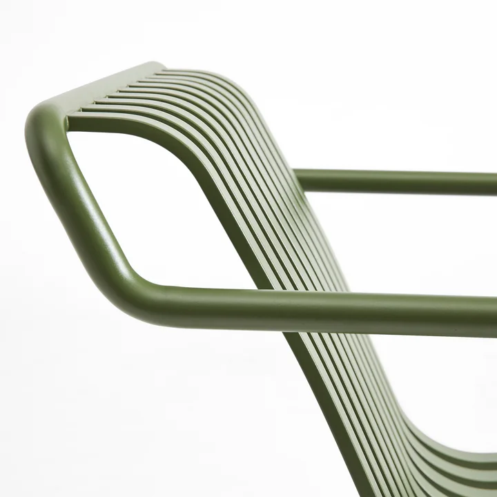 HAY - Palissade Cantilever Lounge Chair Low, olive