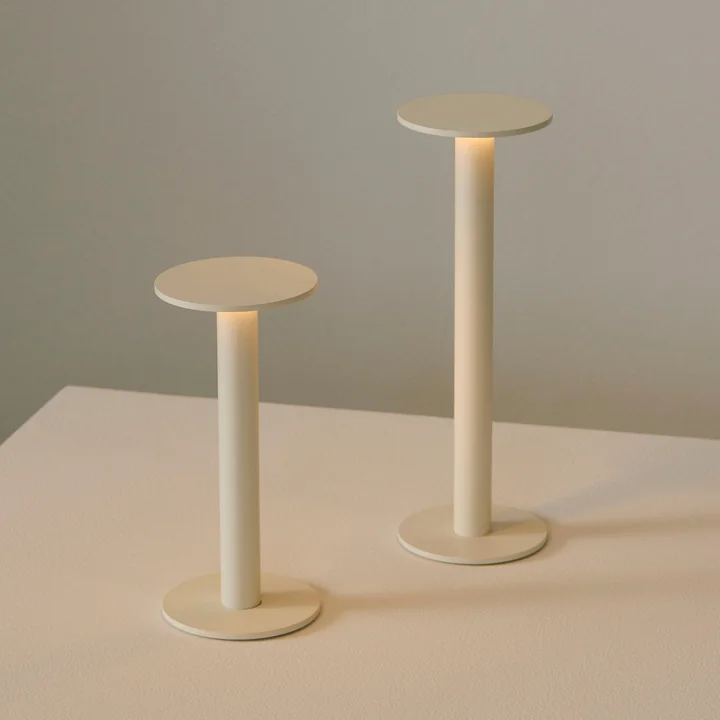 HAY - Host Portable LED lampes de table, cream white