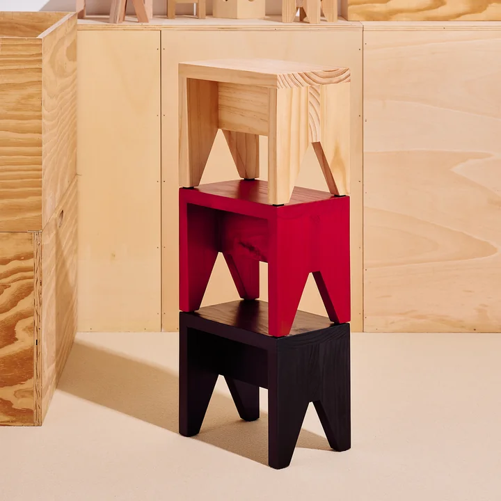 HAY - Manolito Tabouret, court