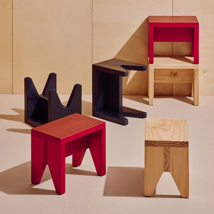HAY - Manolito Tabouret, long et court