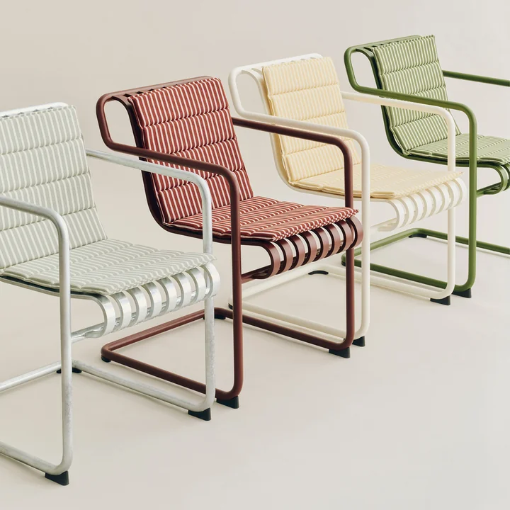 HAY - Terrazza Coussin d'assise pliable, bandes épaisses