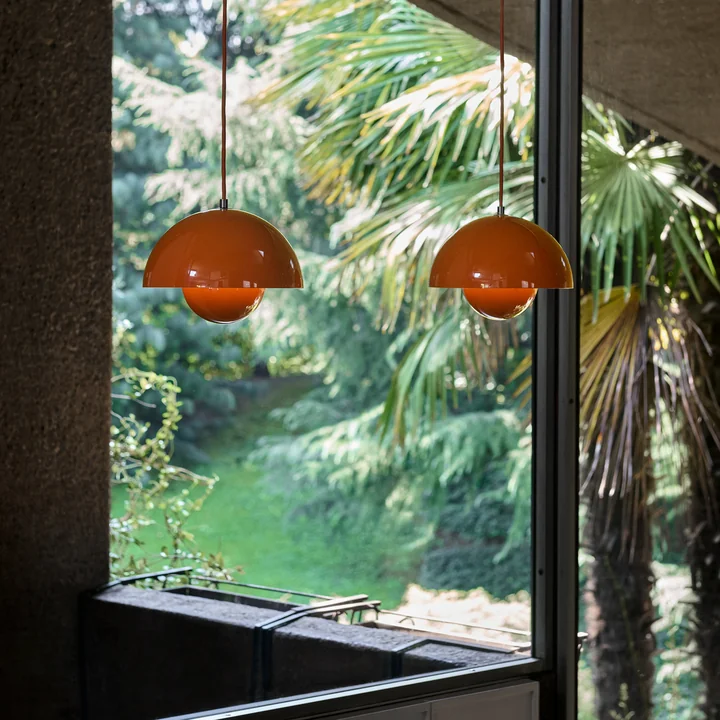 & Tradition - FlowerPot Lampe suspendue VP1, zesty orange