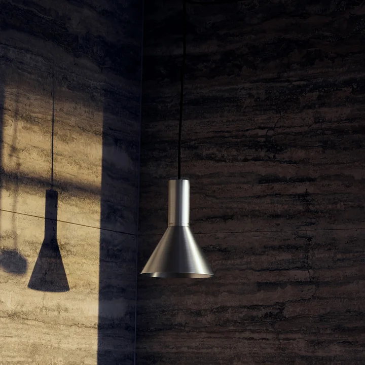 Frandsen - Lyss Lampe suspendue, aluminium brossé