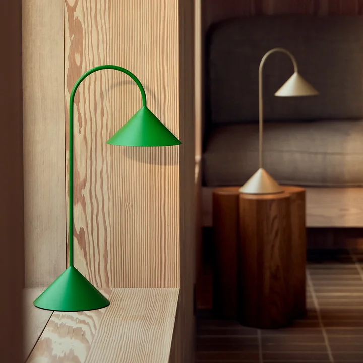 Frandsen - Grasp LED Lampadaire à accu, H 47 cm, shamrock green