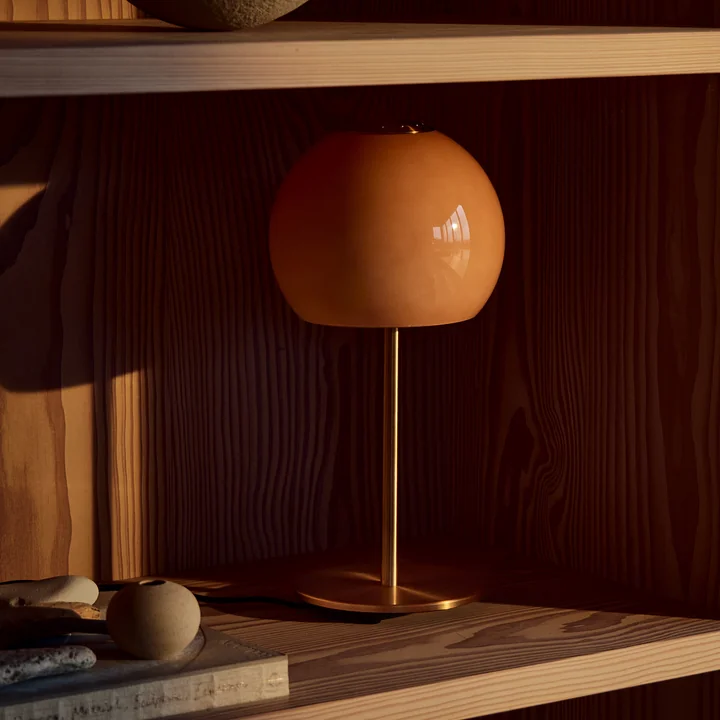 Frandsen - Ball Lampe de table verre, ambre