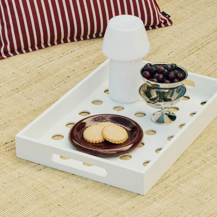 HAY - Barro Assiette Ø 18 cm, bourgogne