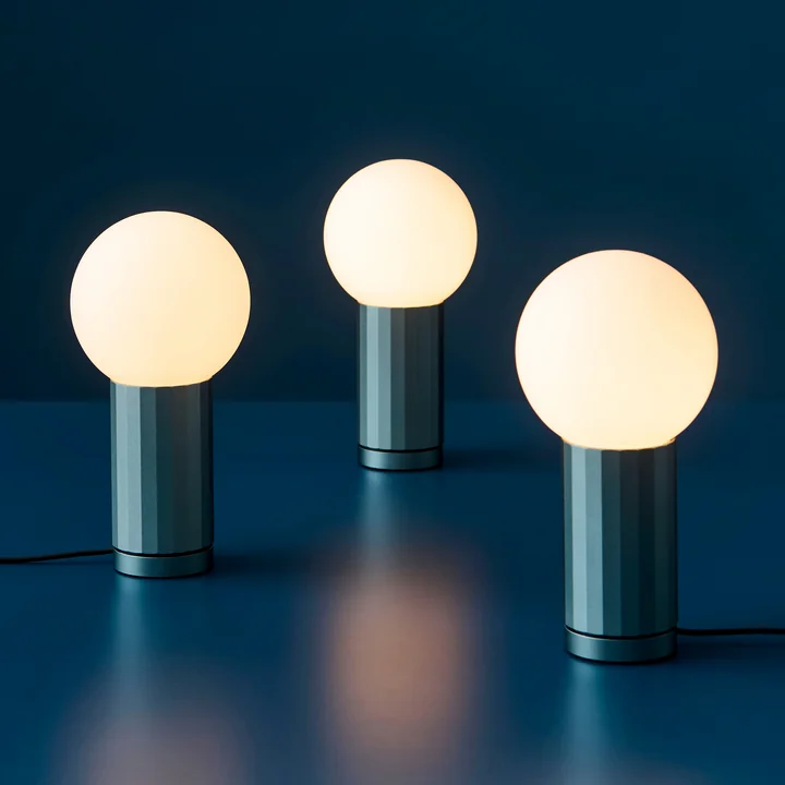 HAY - Turn On LED Lampe de table, bleu