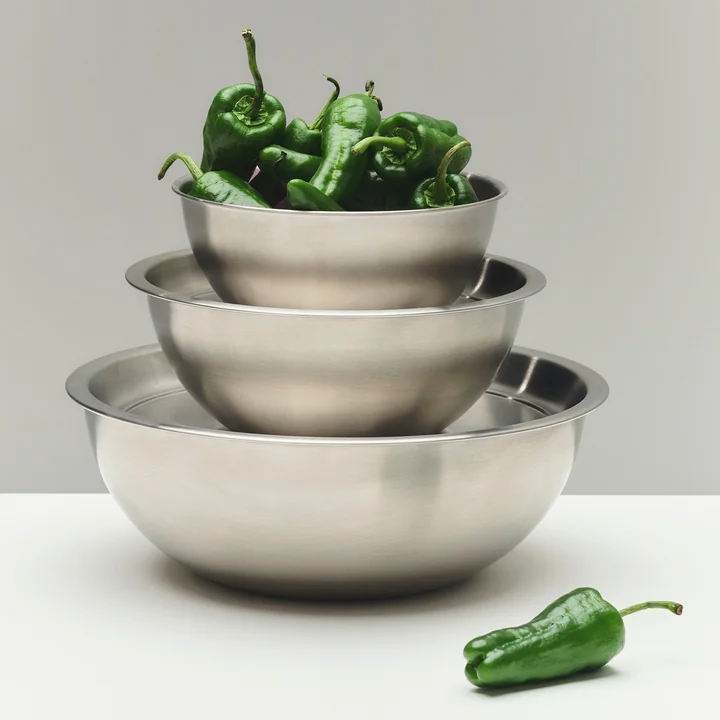 HAY - Outdoor Market Bol avec couvercle, acier inoxydable