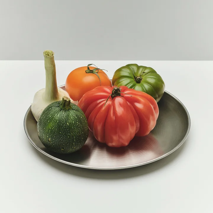 HAY - Outdoor Market Assiette L, acier inoxydable