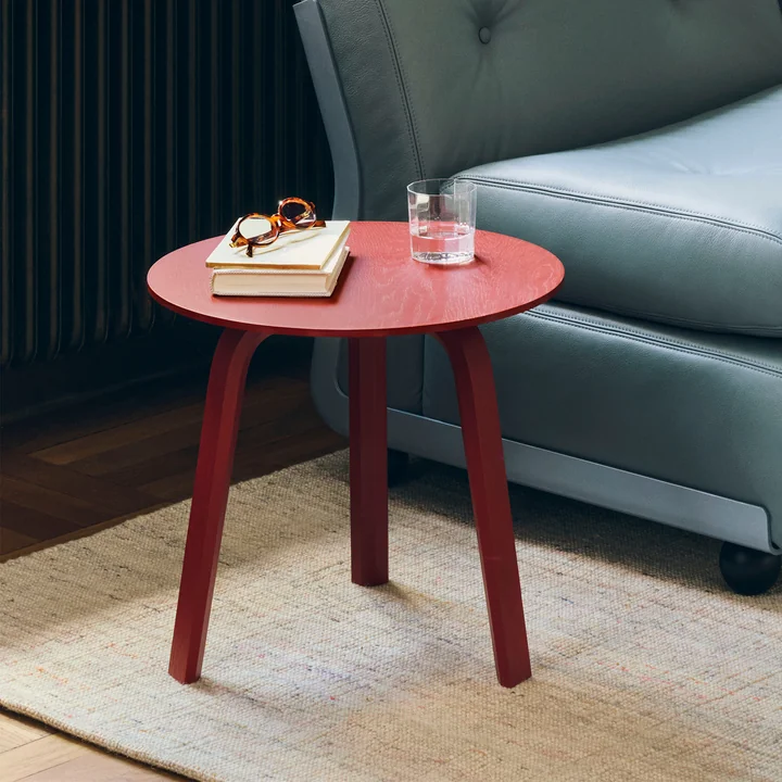 HAY - Bella Table d'appoint Ø 45 cm / H 39 cm, tile red