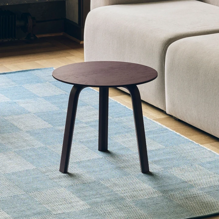 HAY - Bella Table d'appoint Ø 45 cm / H 39 cm, dark bordeaux