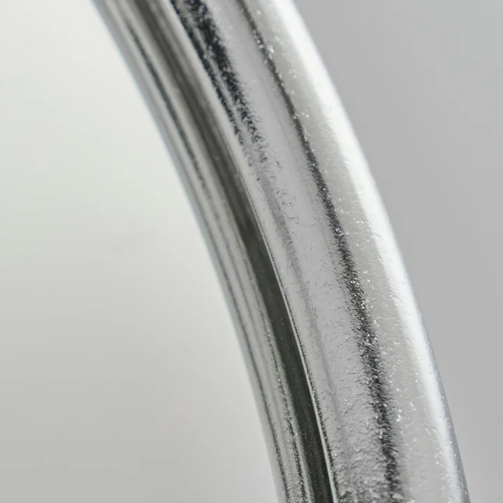 House Doctor - Image Miroir sur pied à roulettes, argent