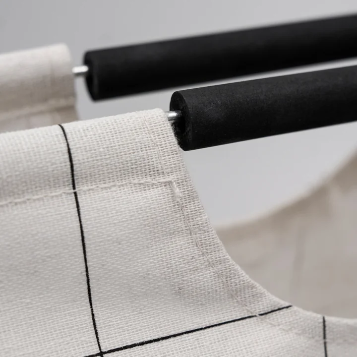 House Doctor - Squares Sac à linge, blanc