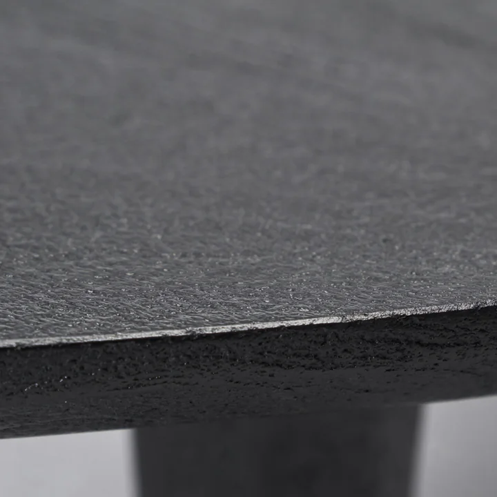 House Doctor - Zanzi Table basse, Ø 127 cm x H 40, noir