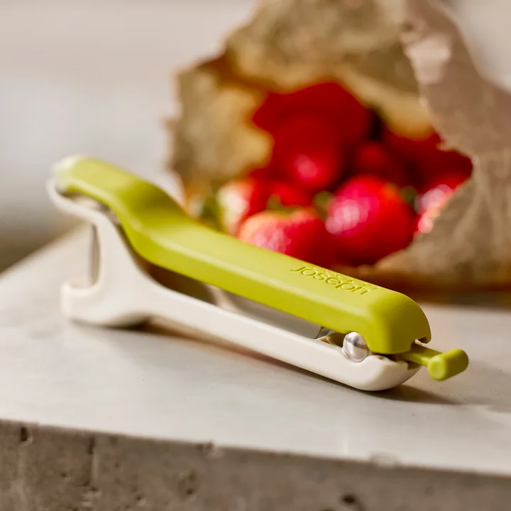 Joseph Joseph - Tweezy Épierreur 2 en 1, stone / green