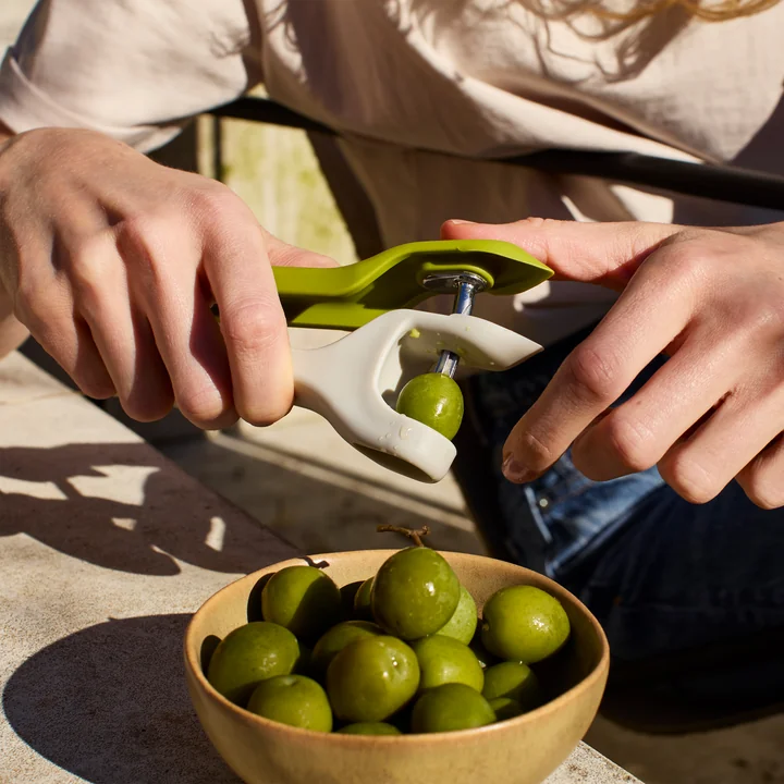 Joseph Joseph - Tweezy Épierreur 2 en 1, stone / green