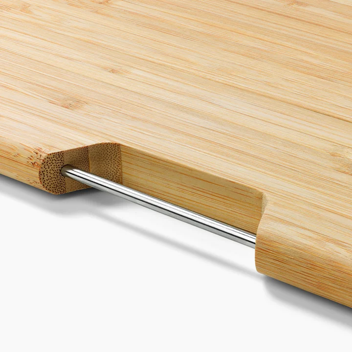 Joseph Joseph - Folio Steel Planches à découper, bambou / noir (3 pièces)