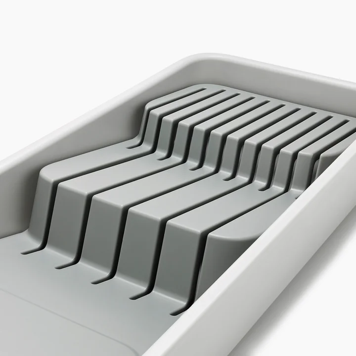 Joseph Joseph - DrawerStore Organisateur de couteaux, compact, light stone
