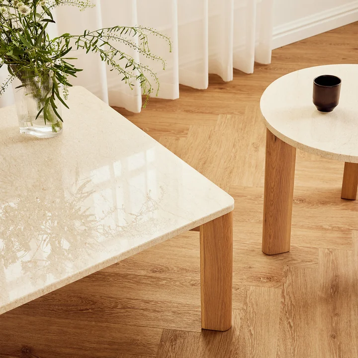 Andersen Furniture - Evoke Tables basses, Chêne / Marbre
