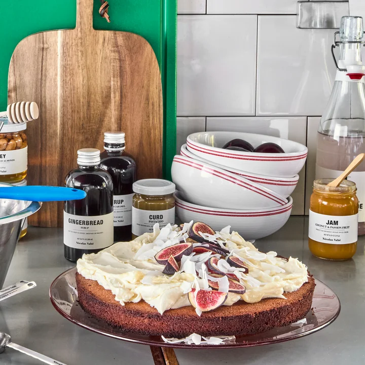 Nicolas Vahé - Bistro Bol Ø15,5 cm, rouge / blanc