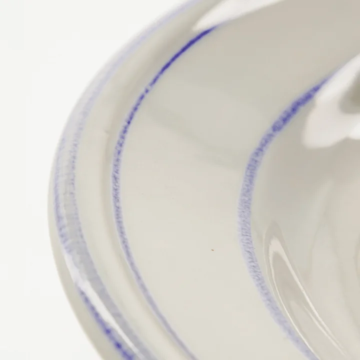 Nicolas Vahé - Bistro Assiette Ø 21 cm, bleu / blanc