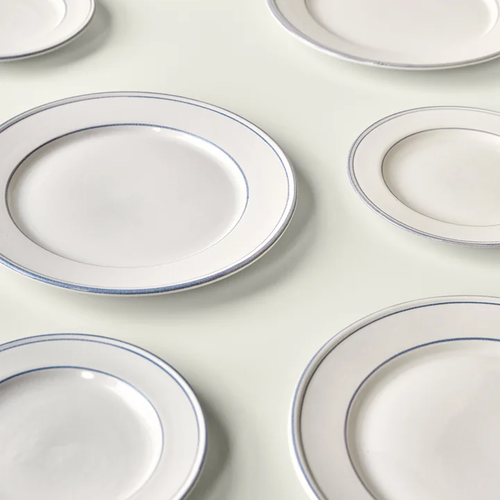 Nicolas Vahé - Bistro Assiette, bleu / blanc