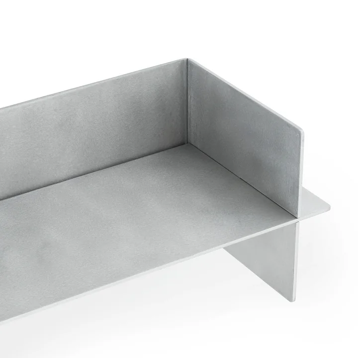 Normann Copenhagen - Alu Étagère murale, aluminium brossé