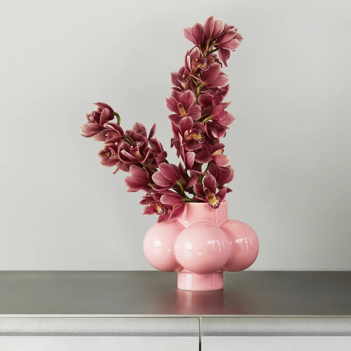 Normann Copenhagen - Deko Object Vase Bubbles, rose pâle