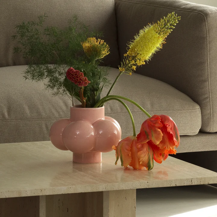 Normann Copenhagen - Deko Object Vase Bubbles, rose pâle