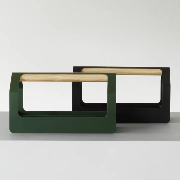 Normann Copenhagen - Haus Boîte à outils, vert foncé et noir