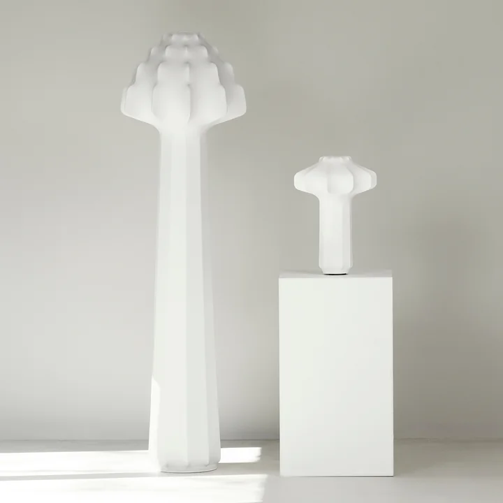 Normann Copenhagen - Phantom LED Lampadaire et lampe de table, blanc