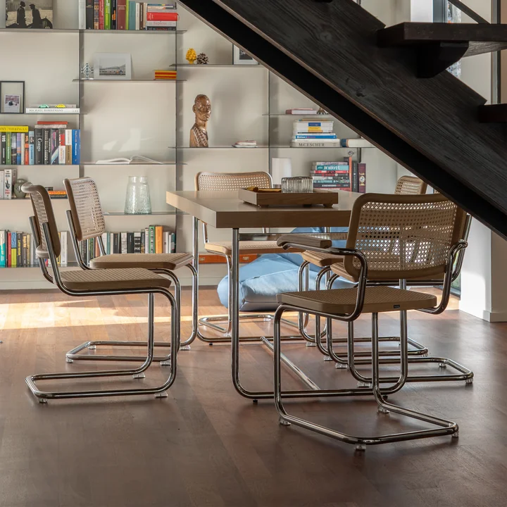 Thonet - S 32 et S 64 piétements luges