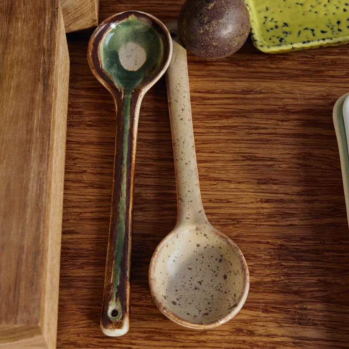 HKliving - 70's Cuillère de service, hills (set de 2)