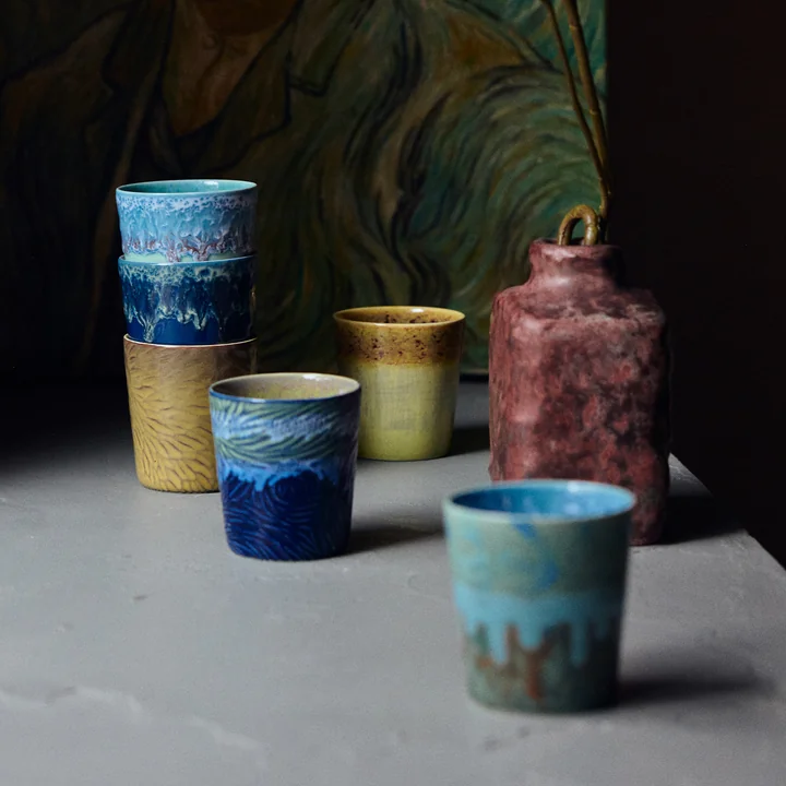 HKliving - 70's Van Gogh Tasse à café, 230 ml