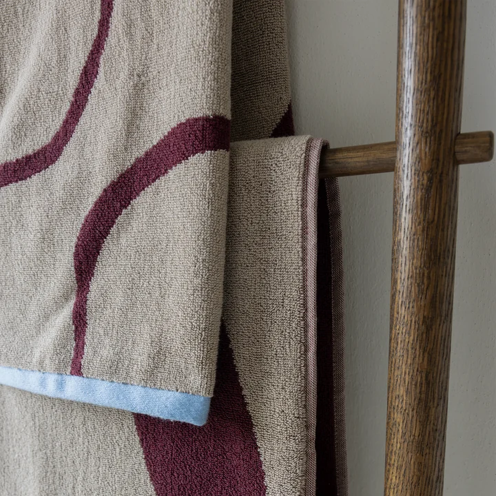 Mette Ditmer - Nova Arte Serviettes, vin / sable