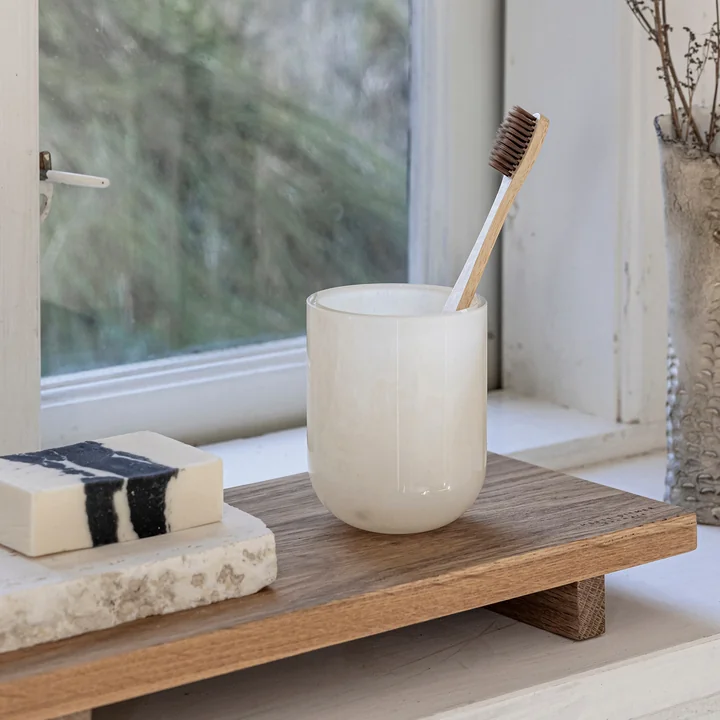 Mette Ditmer - OPAL Gobelet pour dentifrice, lin