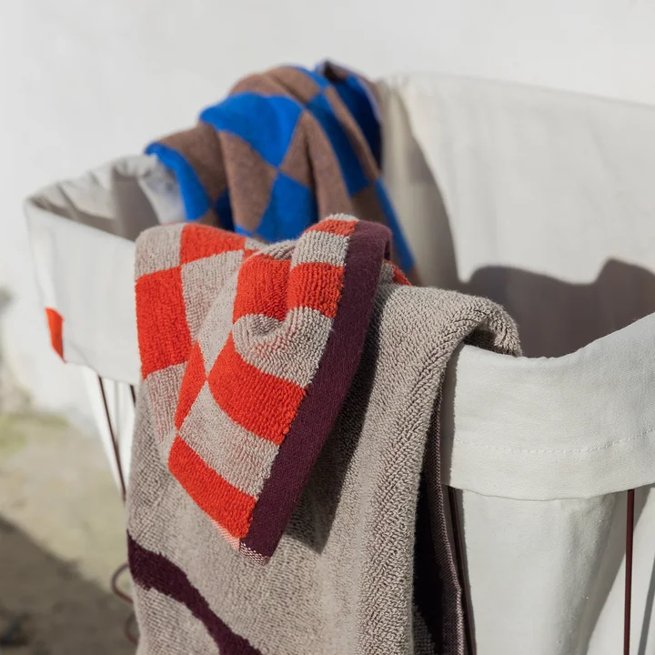 Mette Ditmer - Retro Serviette, orange foncé