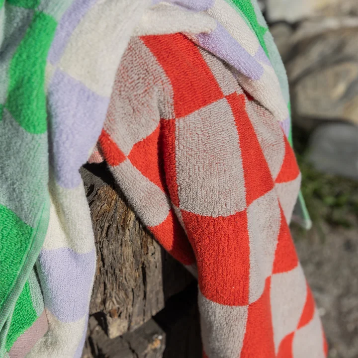 Mette Ditmer - Retro Serviette, orange foncé