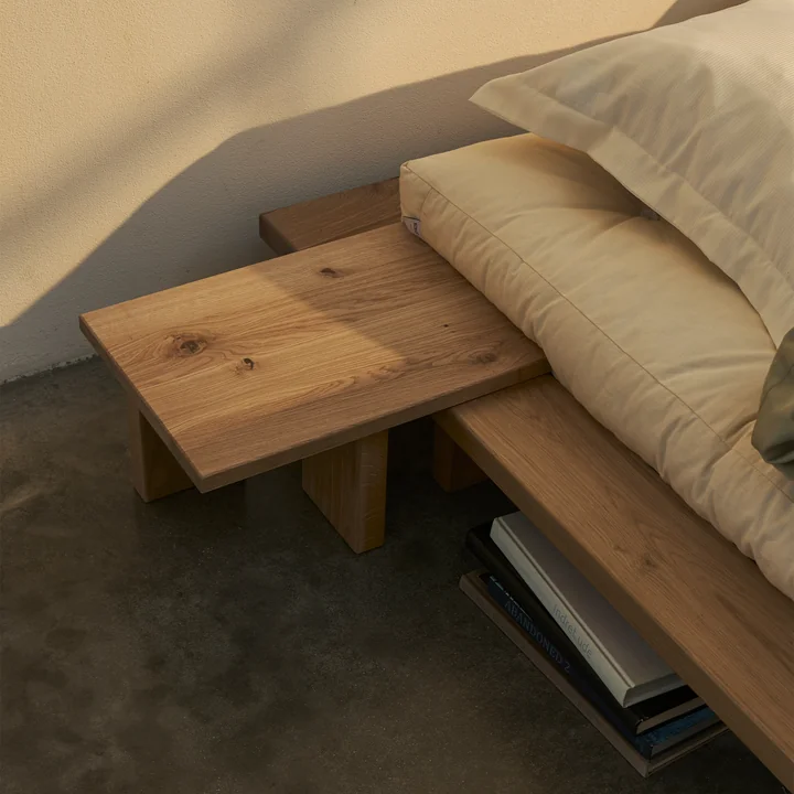 Karup - Japan Table de nuit, 45 x 34 x 23 cm, chêne huilé