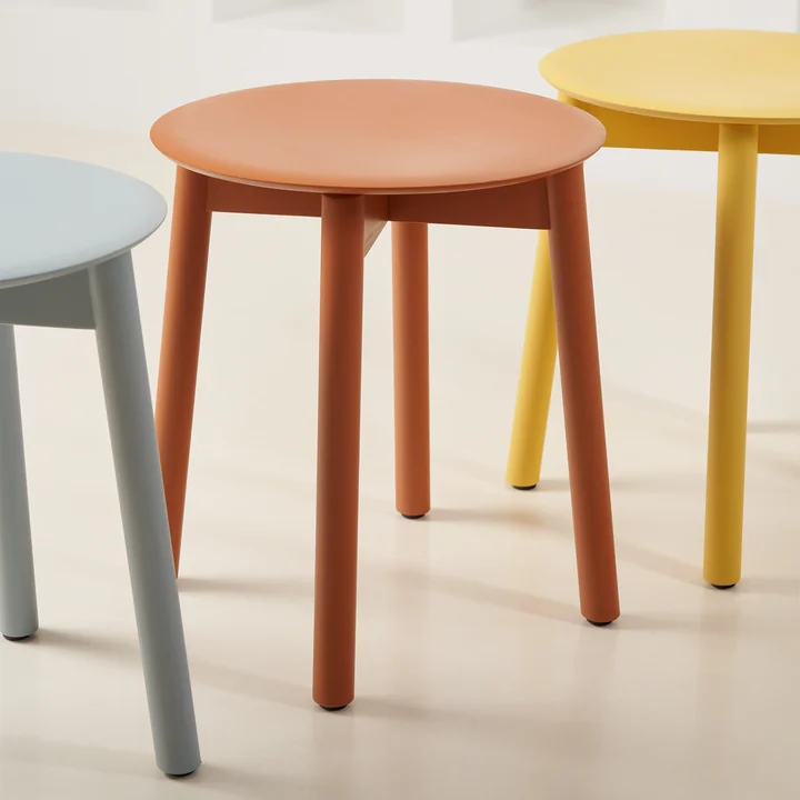 TipToe - SSD tabouret, tangerine red
