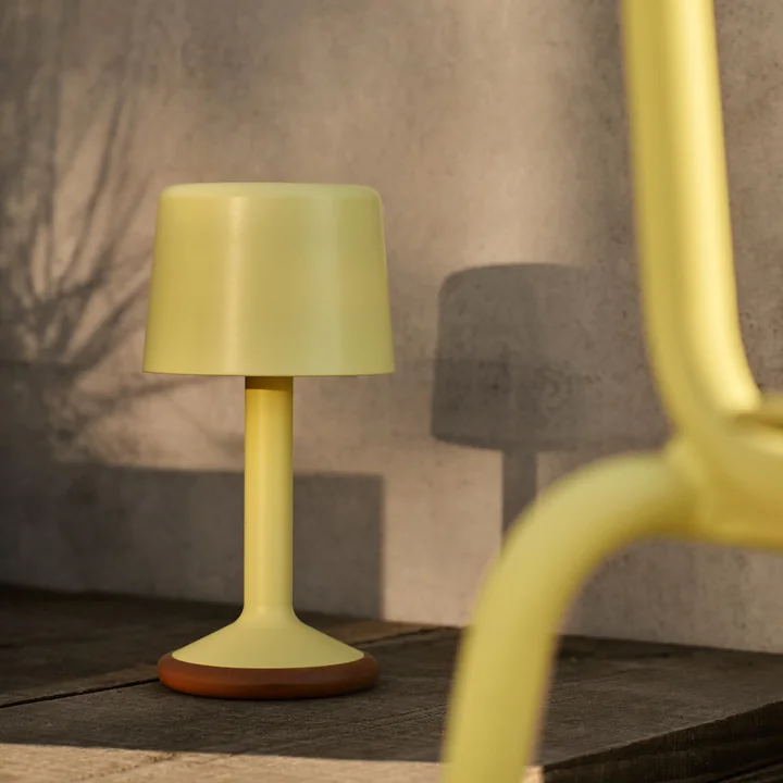 HOUE - Luu LED Lampe solaire rechargeable, lemon zest