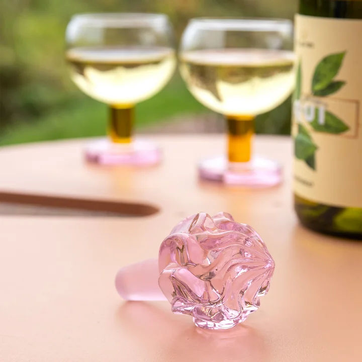 & klevering - Whip Bouchon de bouteille, rose