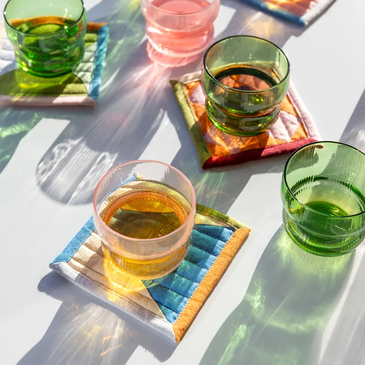 & klevering - Stitch Dessous de verre, 12 x 12 cm