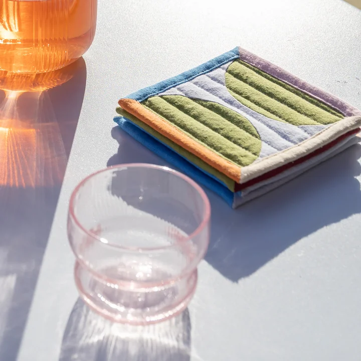 & klevering - Stitch Dessous de verre, 12 x 12 cm